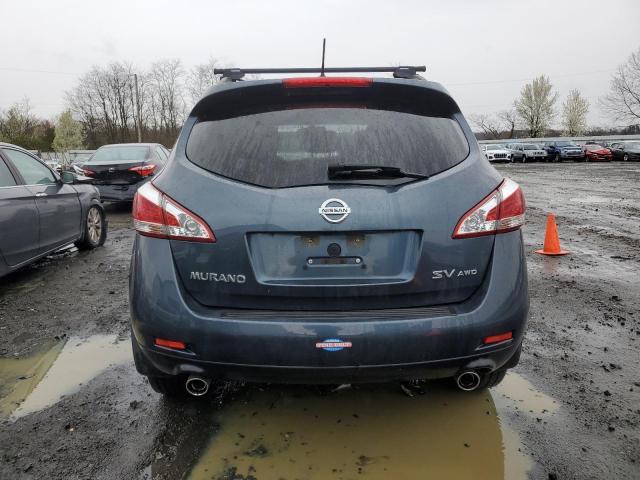 JN8AZ1MW4EW523478 - 2014 NISSAN MURANO S BLUE photo 6