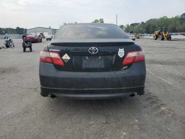 4T1BK46K77U551768 - 2007 TOYOTA CAMRY LE BLACK photo 6