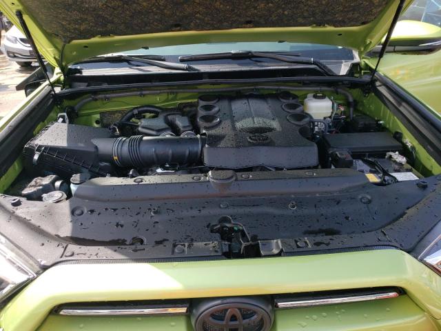 JTERU5JR0P6132555 - 2023 TOYOTA 4RUNNER SE GREEN photo 11