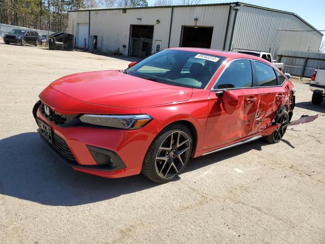 19XFL1H8XNE000118 - 2022 HONDA CIVIC SPORT TOURING RED photo 1