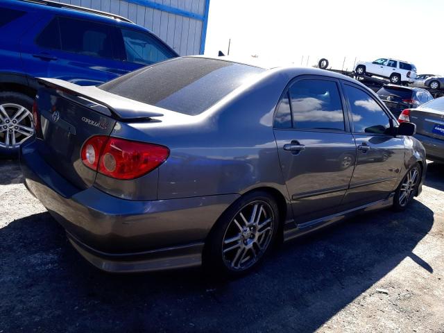 1NXBR30E78Z947645 - 2008 TOYOTA COROLLA CE GRAY photo 3