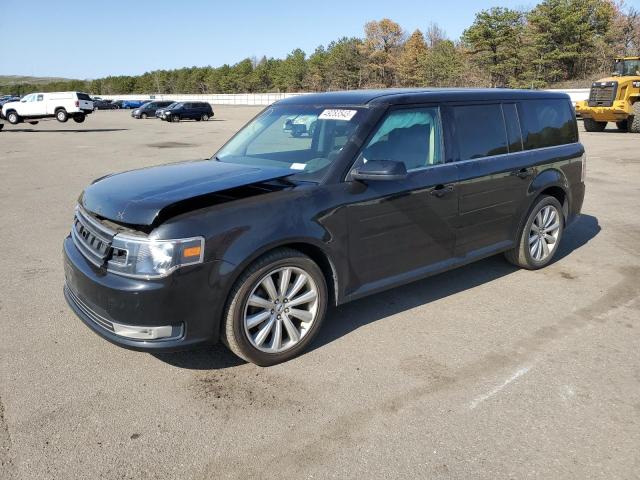 2FMHK6C88DBD15954 - 2013 FORD FLEX SEL BLACK photo 1