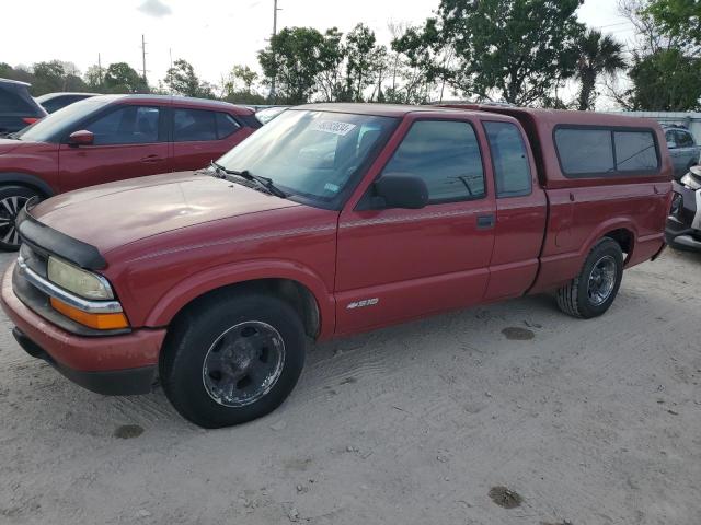 1GCCS19X638238342 - 2003 CHEVROLET S TRUCK S10 RED photo 1