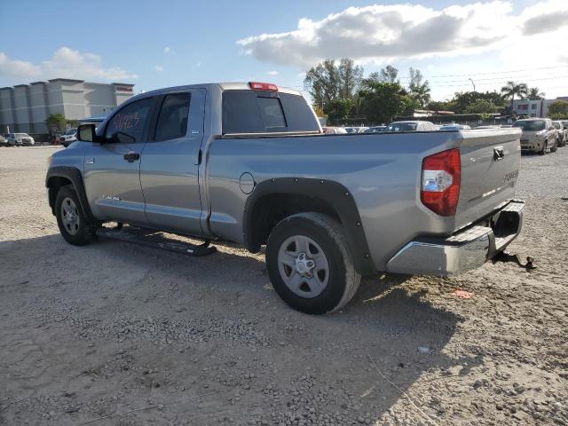 5TFRY5F1XGX206327 - 2016 TOYOTA TUNDRA DOUBLE CAB SR/SR5 SILVER photo 2