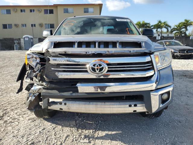 5TFRY5F1XGX206327 - 2016 TOYOTA TUNDRA DOUBLE CAB SR/SR5 SILVER photo 5