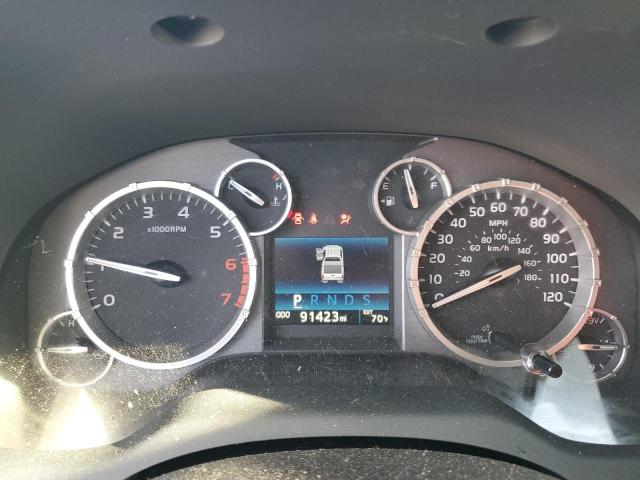 5TFRY5F1XGX206327 - 2016 TOYOTA TUNDRA DOUBLE CAB SR/SR5 SILVER photo 9