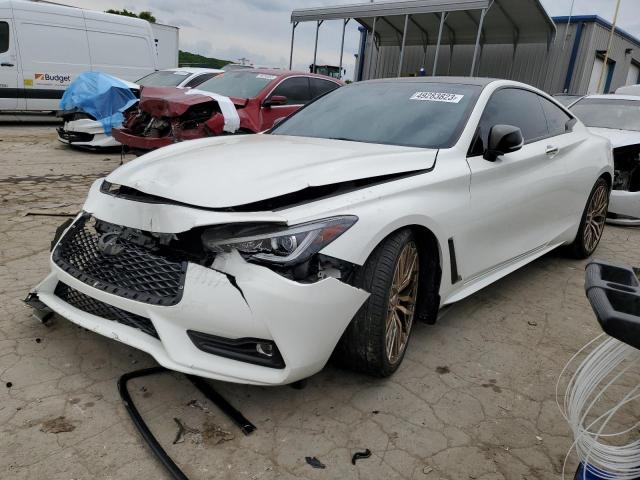 JN1CV7EL2HM320955 - 2017 INFINITI Q60 BASE WHITE photo 1