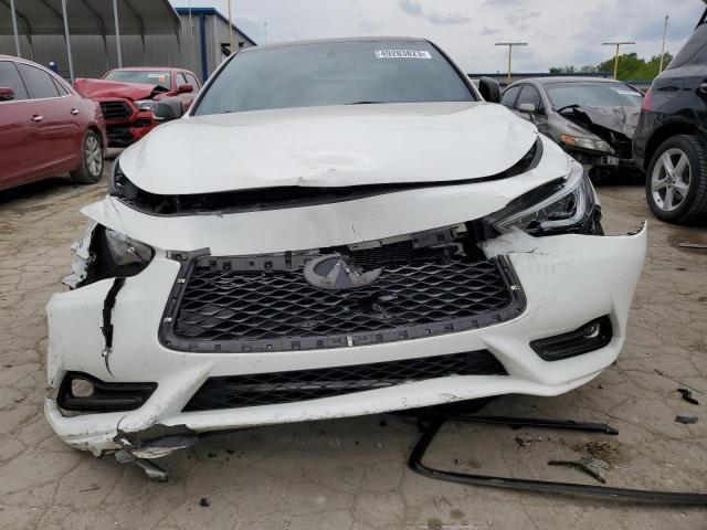 JN1CV7EL2HM320955 - 2017 INFINITI Q60 BASE WHITE photo 5