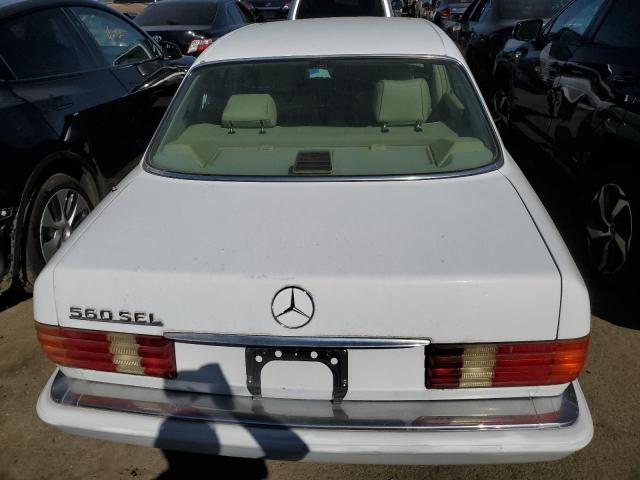 WDBCA39E5MA569175 - 1991 MERCEDES-BENZ 560 SEL WHITE photo 6