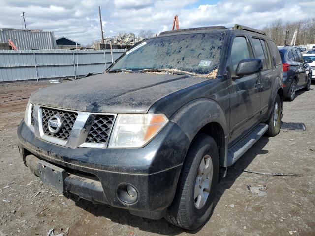5N1AR18W76C654635 - 2006 NISSAN PATHFINDER LE 黑色 照片 1