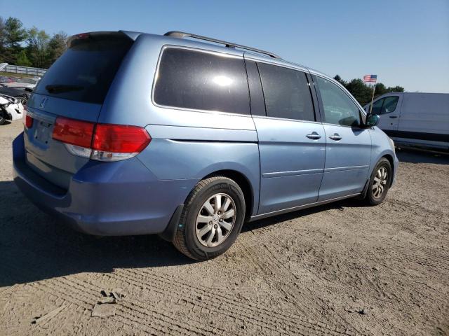 5FNRL38759B054233 - 2009 HONDA ODYSSEY EXL BLUE photo 3