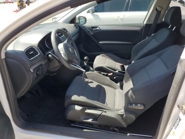 WVWAB7AJ2AW402146 - 2010 VOLKSWAGEN GOLF WHITE photo 7
