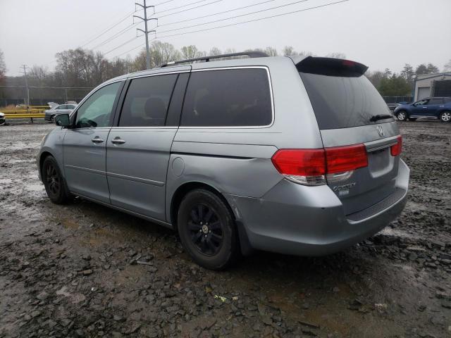 5FNRL38749B006304 - 2009 HONDA ODYSSEY EXL GRAY photo 2