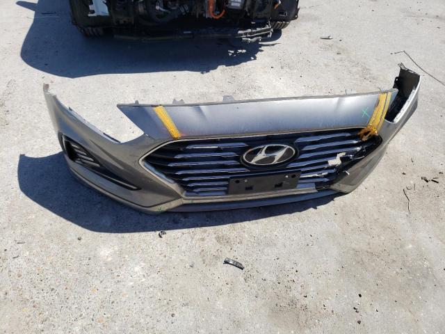 KMHE34L39JA085762 - 2018 HYUNDAI SONATA HYBRID SILVER photo 12