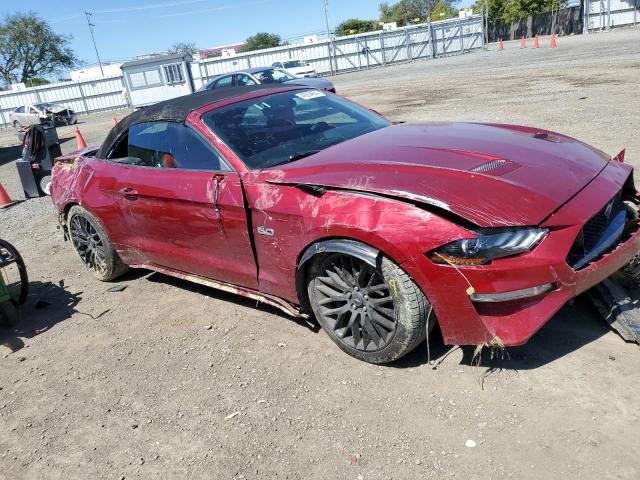 1FATP8FF1J5132245 - 2018 FORD MUSTANG GT MAROON photo 4
