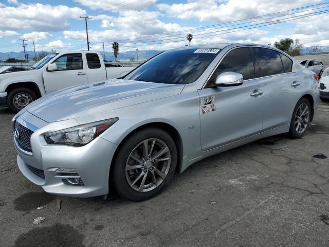 JN1EV7AP9HM739953 - 2017 INFINITI Q50 PREMIUM SILVER photo 1