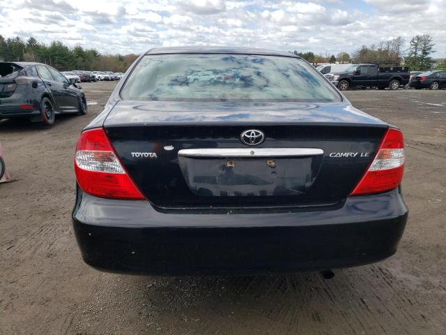 4T1BE32K74U306956 - 2004 TOYOTA CAMRY LE BLACK photo 6