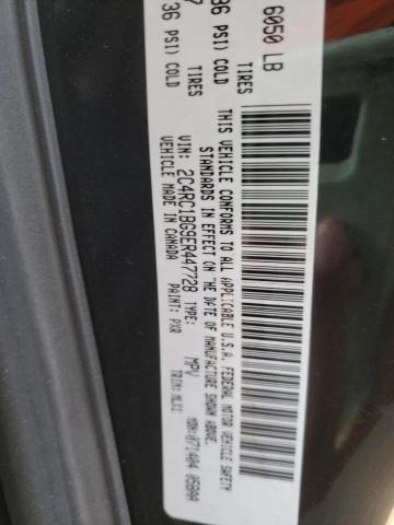 2C4RC1BG9ER447728 - 2014 CHRYSLER TOWN & COU TOURING 黑色 照片 12