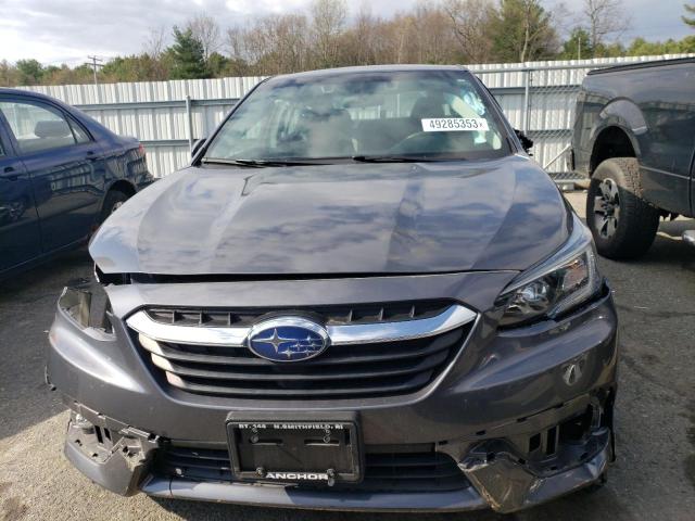 4S3BWAD67N3007044 - 2022 SUBARU LEGACY PREMIUM GRAY photo 5