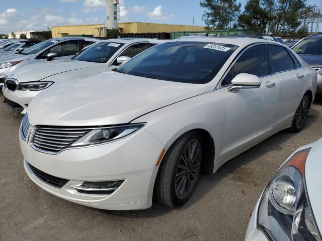 3LN6L2LU3FR602567 - 2015 LINCOLN MKZ HYBRID WHITE photo 1