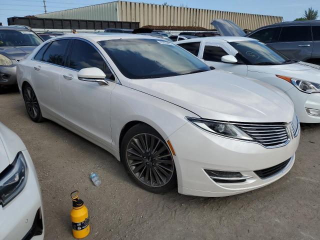 3LN6L2LU3FR602567 - 2015 LINCOLN MKZ HYBRID WHITE photo 4