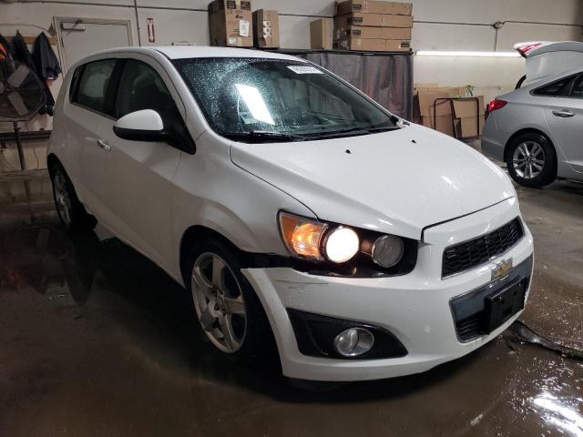 1G1JE6SH2D4142076 - 2013 CHEVROLET SONIC LTZ WHITE photo 4