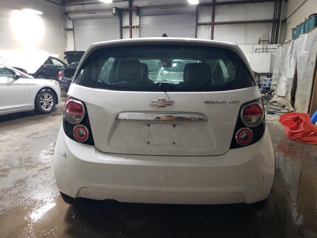 1G1JE6SH2D4142076 - 2013 CHEVROLET SONIC LTZ WHITE photo 6