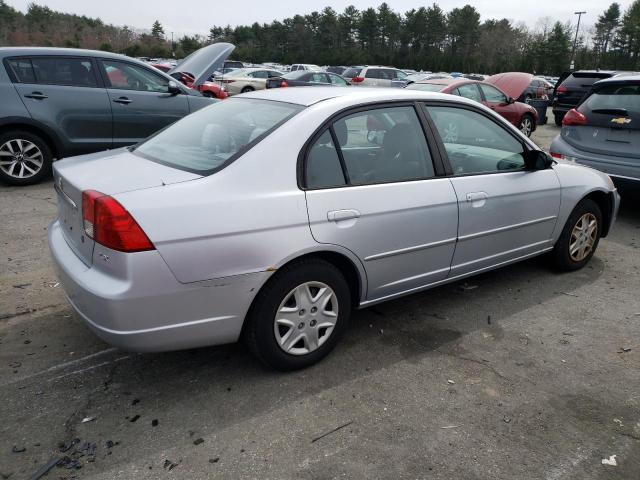 2HGES16573H501882 - 2003 HONDA CIVIC LX SILVER photo 3