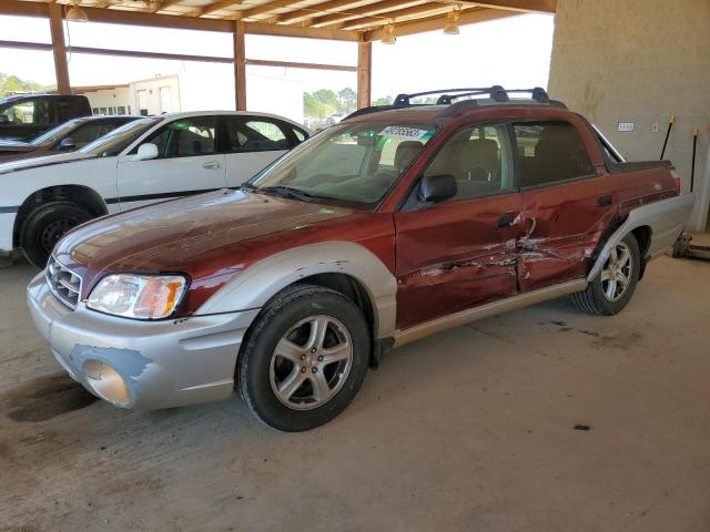 4S4BT62C237111652 - 2003 SUBARU BAJA SPORT MAROON photo 1