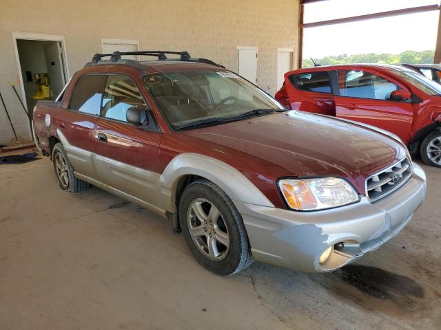 4S4BT62C237111652 - 2003 SUBARU BAJA SPORT MAROON photo 4