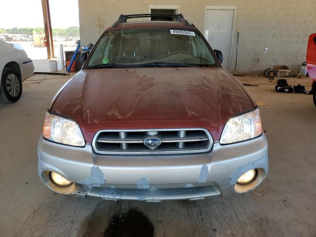 4S4BT62C237111652 - 2003 SUBARU BAJA SPORT MAROON photo 5