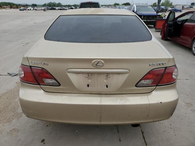 JTHBF30G430105438 - 2003 LEXUS ES 300 GOLD photo 6