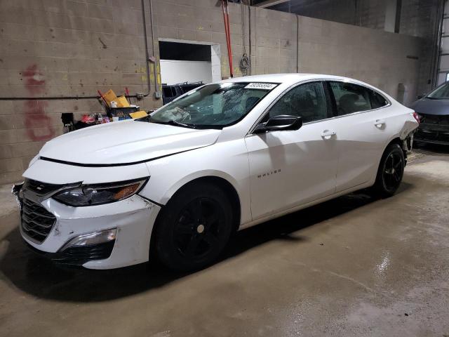 1G1ZB5ST3KF218514 - 2019 CHEVROLET MALIBU LS WHITE photo 1