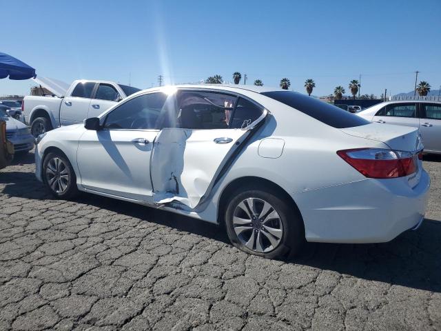 1HGCR2F31EA055690 - 2014 HONDA ACCORD LX WHITE photo 2