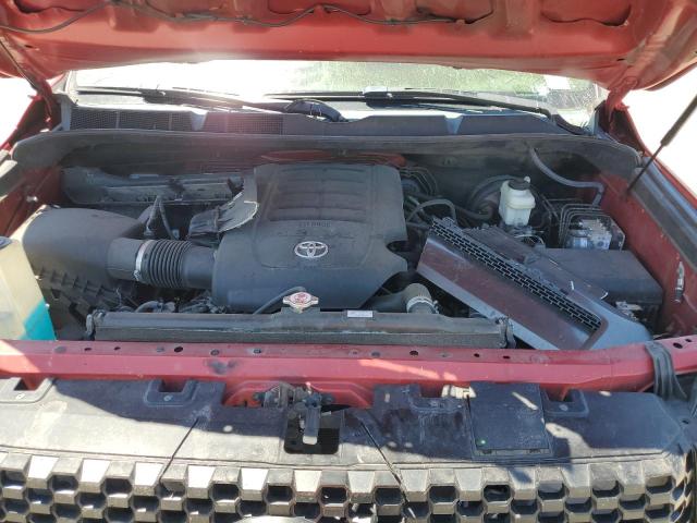 5TFRM5F16KX143375 - 2019 TOYOTA TUNDRA DOUBLE CAB SR/SR5 RED photo 11