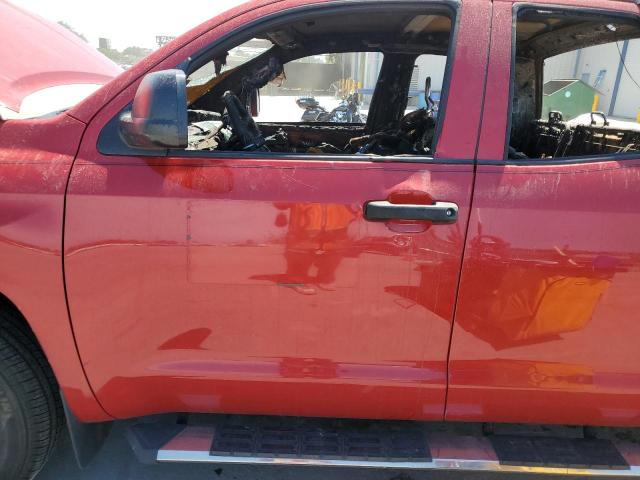 5TFRM5F16KX143375 - 2019 TOYOTA TUNDRA DOUBLE CAB SR/SR5 RED photo 7