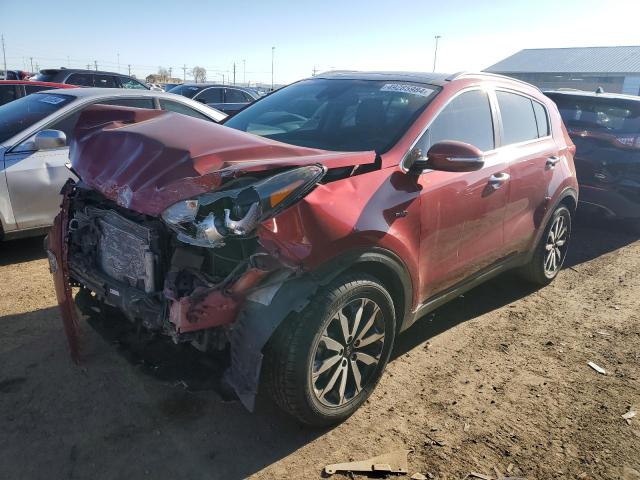 KNDPNCAC6H7204038 - 2017 KIA SPORTAGE EX RED photo 1