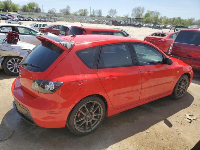 JM1BK34LX71742483 - 2007 MAZDA SPEED 3 წითელი ფოტო 3