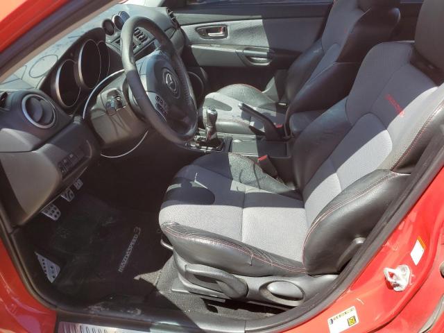 JM1BK34LX71742483 - 2007 MAZDA SPEED 3 წითელი ფოტო 7