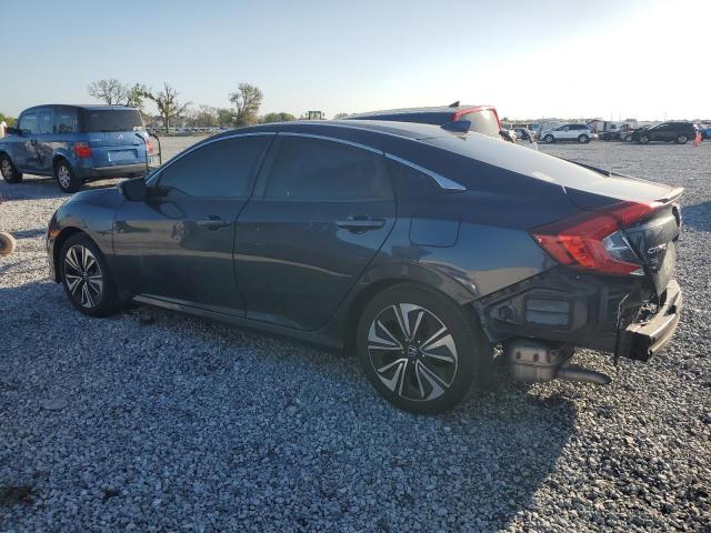 19XFC1F72JE000506 - 2018 HONDA CIVIC EXL BLUE photo 2