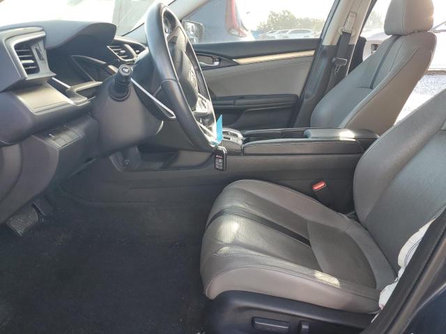 19XFC1F72JE000506 - 2018 HONDA CIVIC EXL BLUE photo 7