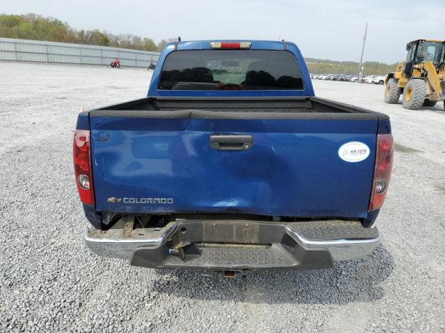 1GCDT136568290261 - 2006 CHEVROLET COLORADO BLUE photo 6