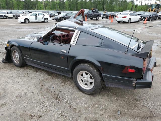 JN1HZ04S4DX562455 - 1983 DATSUN 280ZX BLACK photo 2