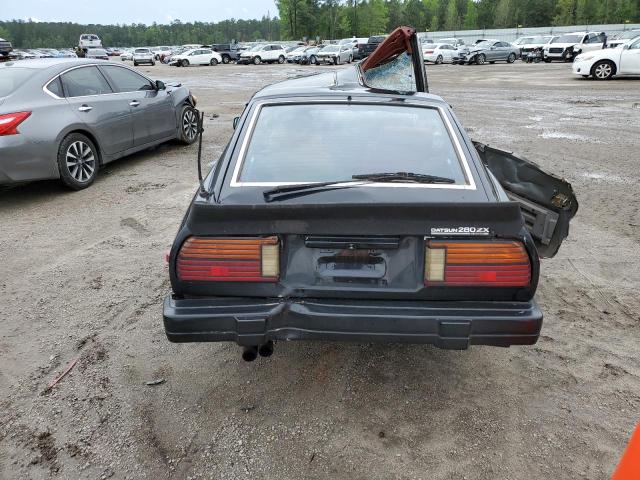 JN1HZ04S4DX562455 - 1983 DATSUN 280ZX BLACK photo 6