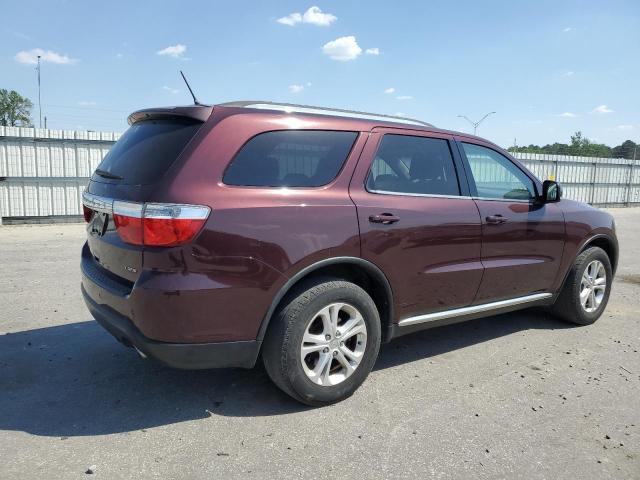 1C4RDHDG9CC330644 - 2012 DODGE DURANGO CREW BURGUNDY photo 3