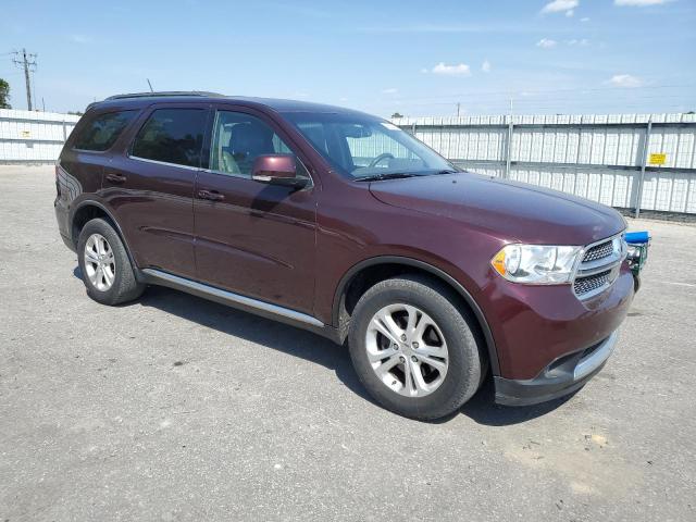 1C4RDHDG9CC330644 - 2012 DODGE DURANGO CREW BURGUNDY photo 4