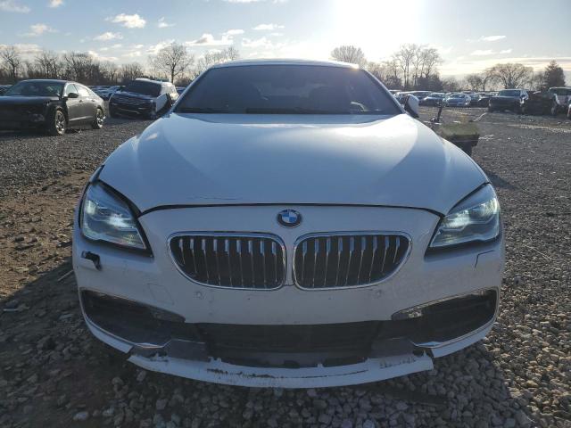 WBA6D2C52GGT65666 - 2016 BMW 640 XI GRAN COUPE WHITE photo 5