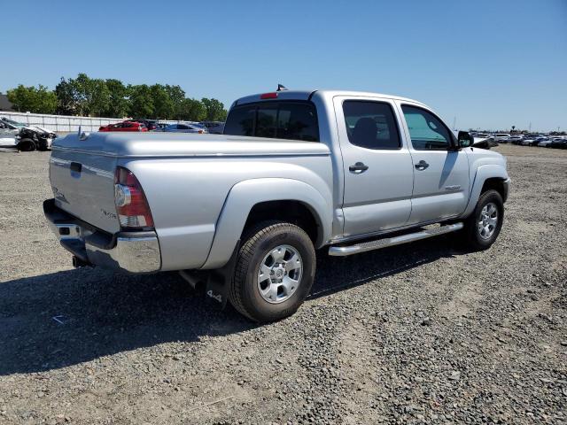 3TMLU4EN5CM089790 - 2012 TOYOTA TACOMA DOUBLE CAB SILVER photo 3