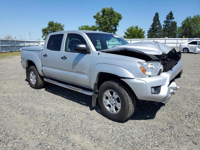 3TMLU4EN5CM089790 - 2012 TOYOTA TACOMA DOUBLE CAB SILVER photo 4