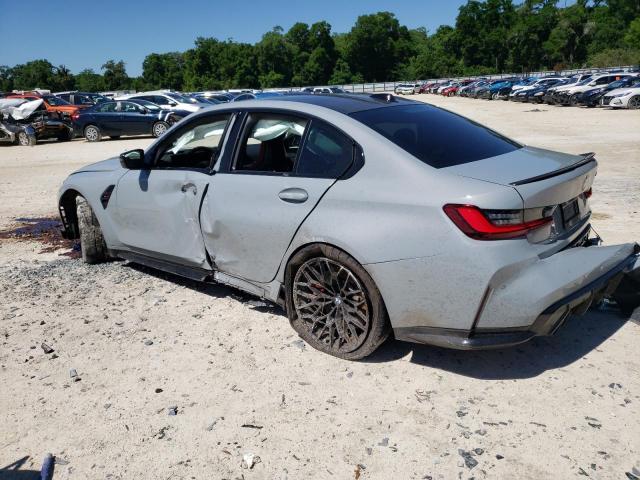WBS63AY08RFR46880 - 2024 BMW M3 CS Մոխրագույն լուսանկար 2